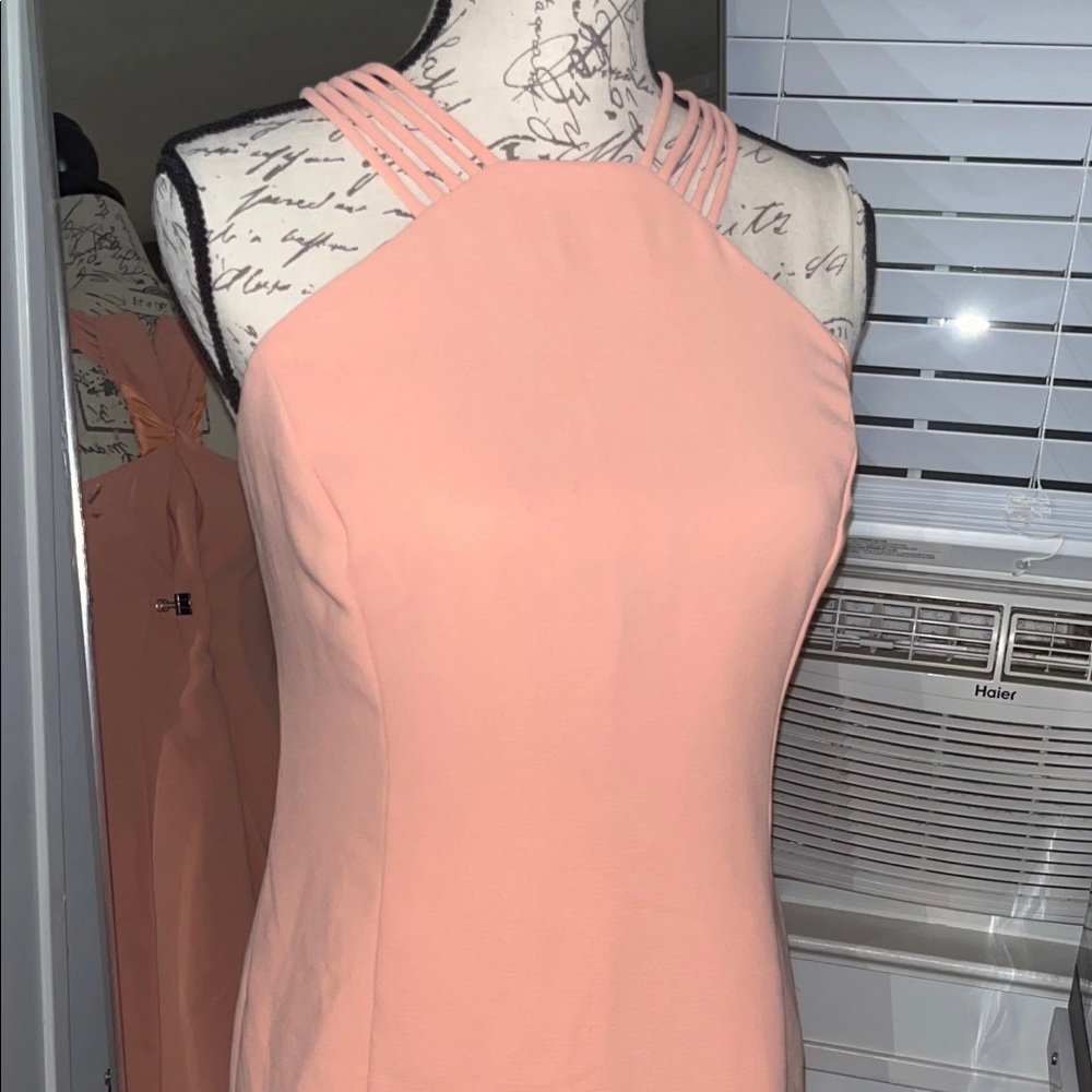 Calvin Klein formal stealth dress